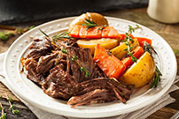 microwave pot roast and vegetables 516816688