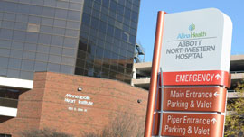 neurology unit at Abbott Northwestern hospital