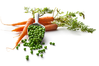 Stir-fried Carrots and Peas