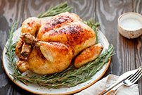 delicious easy roasted turkey 1145180726
