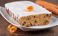 frosted carrot cranberry cake 615912668