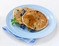 lemon-blueberry pancakes 463175393