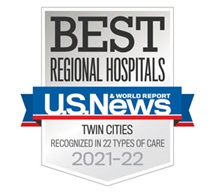 U.S. News & World Report Best Regional Hospital, Abbott Northwestern Hospital recognized in 22 types of care