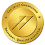 The Joint Commission Gold Seal.