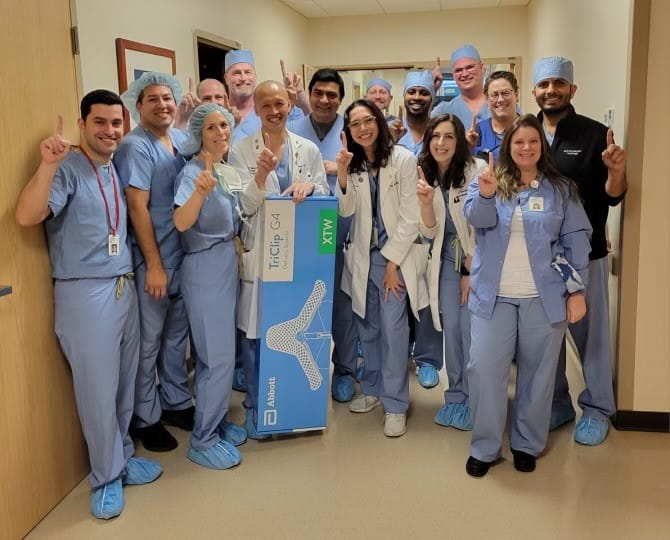 group of providers who will use new TriClip