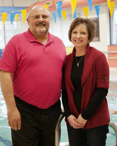 expert stroke care with aquatic supervisor Ken Giske