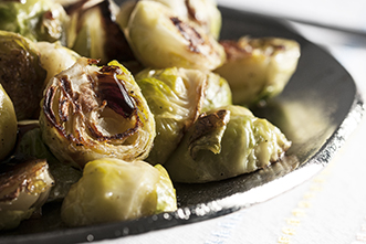 brussels sprouts on a plate