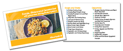 Soups, Stews and Casseroles recipe cover