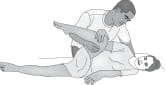 side lying position