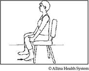 seated knee flexion