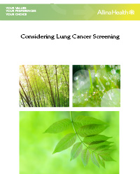 considering lung cancer screening cover