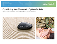 non opioid options for pain shared decision making