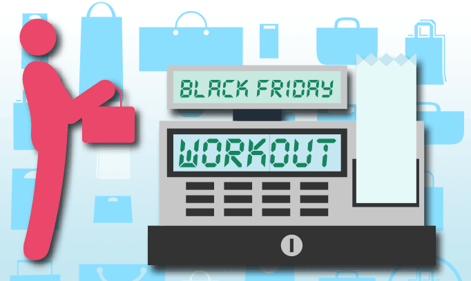 Get a workout from shopping