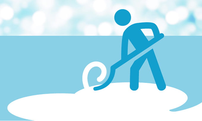 how to shovel snow, shoveling snow tips