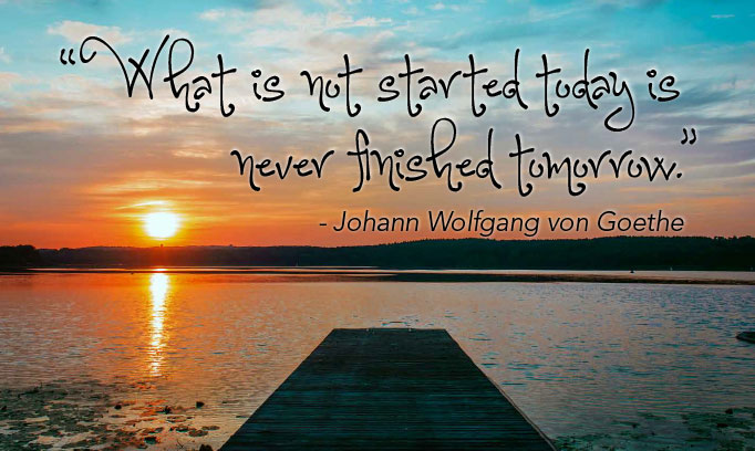 Johann Wolfgang von Goethe quote, motivation quote
