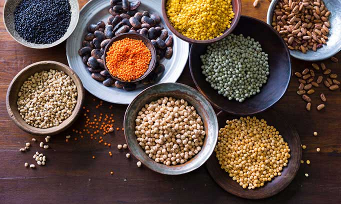 Colorful foods that can be part of the Mediterranean diet