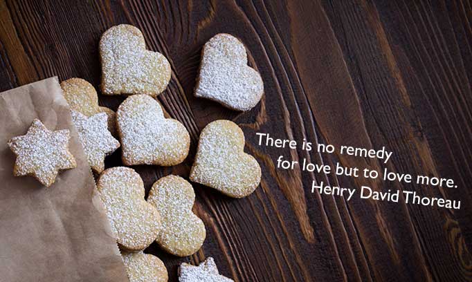 There is no remedy for love but to love more. Henry David Thoreau quote