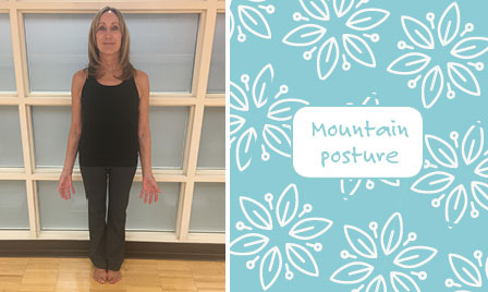 mountain pose -sitting disease