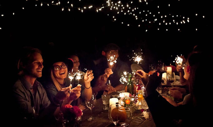 An outdoor party where people are drinking challenges those who want to remain sober