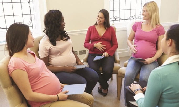 managing anxiety through pregnancy healthy set go thrive preg women 682x408