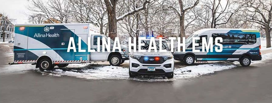 Allina Health EMS vehicles