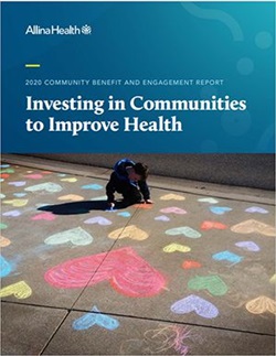 2020 report cover for Community Benefit and Engagement