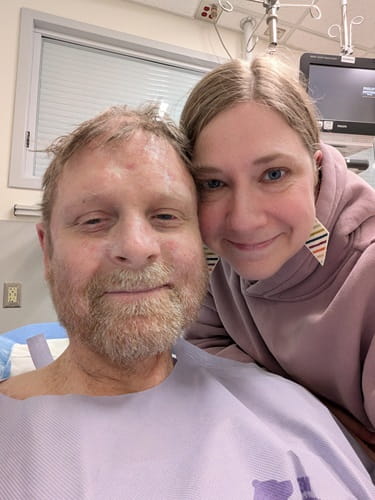 Allison Breininger and husband