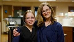 Cheryl Wright_ RN and Alma Lofquist_ volunteer WEB