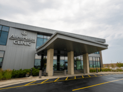 Exterior photo of Allina Health Hastings Clinic.