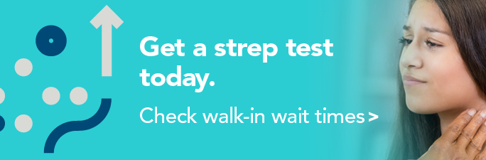Realizați astăzi un test streptococic. Verificați timpii de așteptare fără programare.