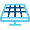 icon  solar panel