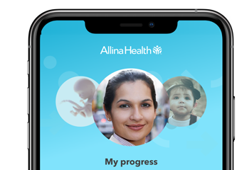 Interfaccia dell app Allinbet su un smartphone