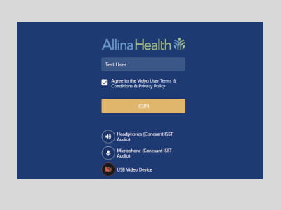 How to join a virtual visit on desktop | Allina Health
