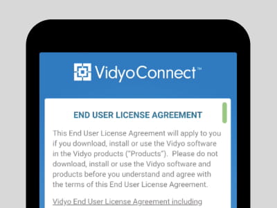 How to download VidyoConnect on mobile