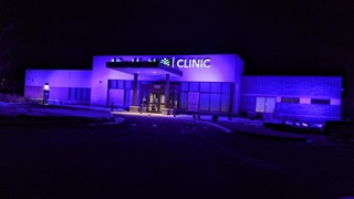 Buffalo Crossroads Clinic in purple