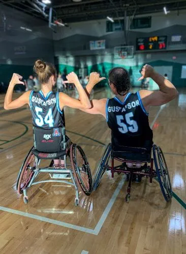 Jeff and Emilee Gustafson jersey