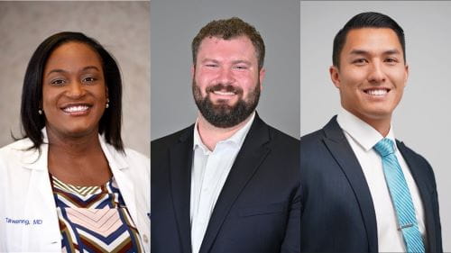 Three new physicians at NUMN  together