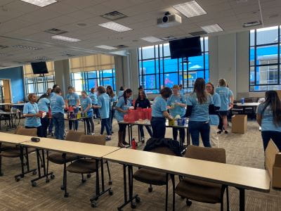 Wide shots of packers 2